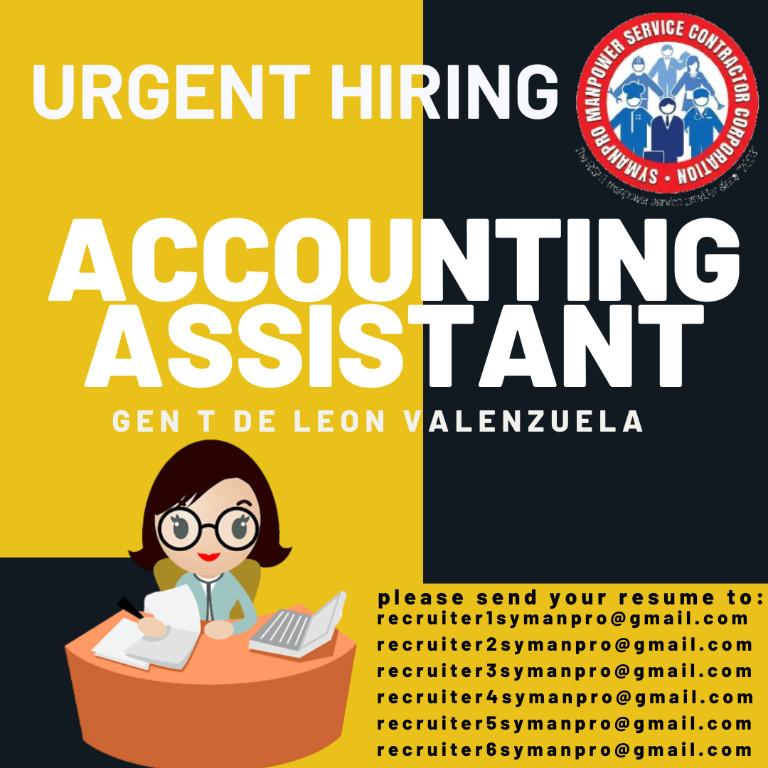 ACCOUNTING ASSISTANT in San Jose del Monte - Image 1