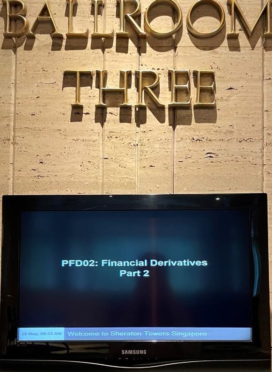 PFD02 Financial Derivatives Part 2 Seminar Training Program in Sarang Rimau - Image 2