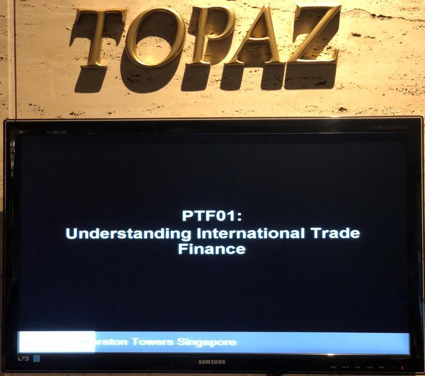 PTF01 Understanding International Trade Finance Seminar Program in Singapore - Image 3