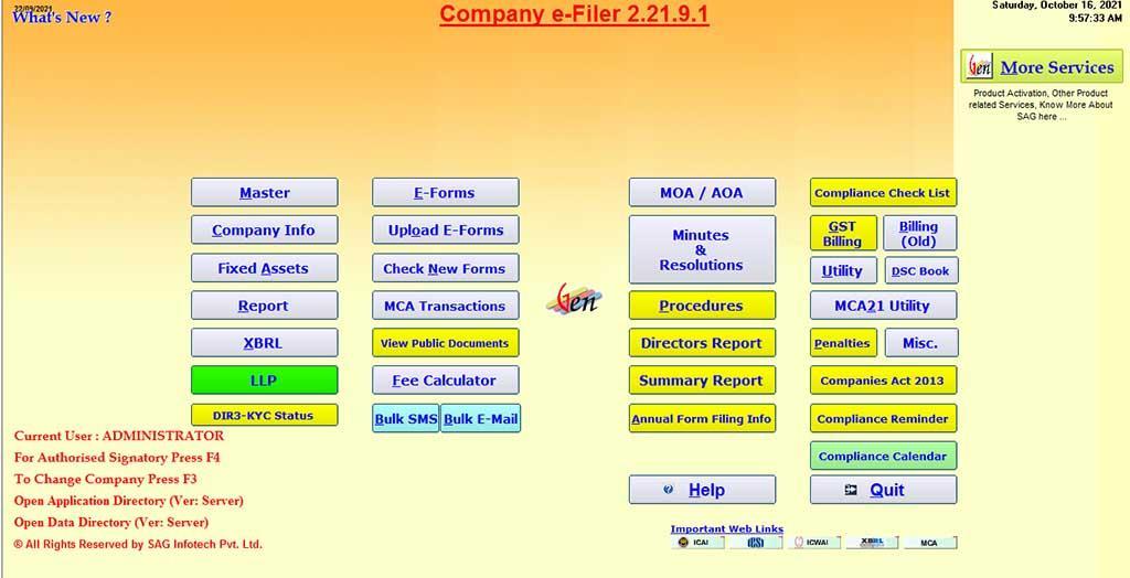 Gen Complaw Software for Filing of ROC V3 E-Forms in Jaipur - Image 3