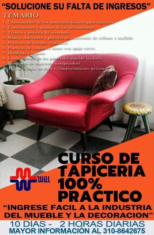 APRENDA TAPICERIA FINA RAPIDO en Bogotá - Imagen 12