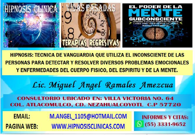 TERAPIA CON HIPNOSIS en Nezahualcóyotl - Imagen 1