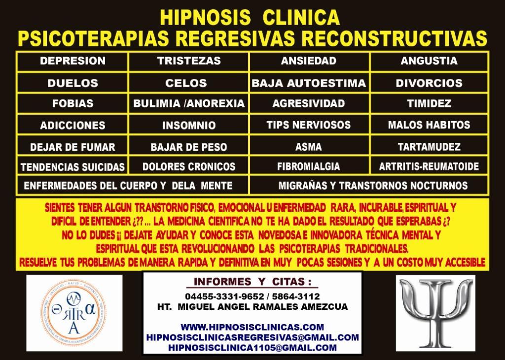 TERAPIA CON HIPNOSIS en Nezahualcóyotl - Imagen 3