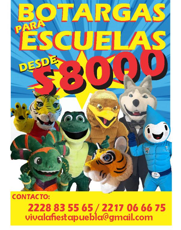 BOTARGAS PARA ESCUELAS en Puebla - Imagen 1