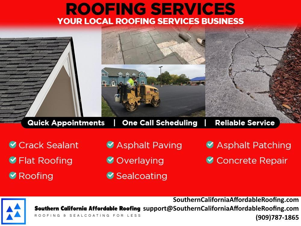 RAPID ROOF REPAIRS LOCAL PROFESSIONALS (909)787-1865 in Indio - Image 1