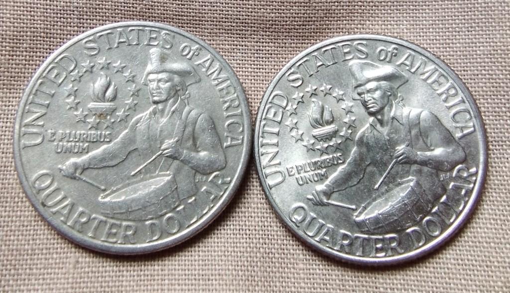 Monedas PLATA SILVER BICENTENIAL USA CONMEMORATIVAS en Mixco - Imagen 4