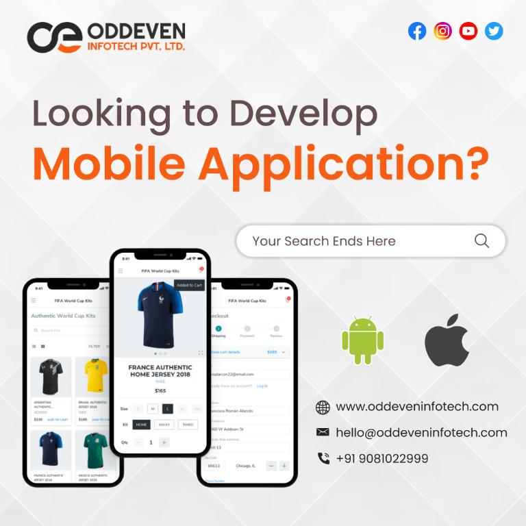 Oddeveninfotech The Best Android App Development Company for Yo in Gandhinagar - Image 1