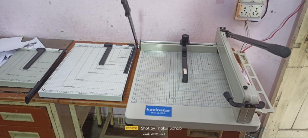 A3+ Manual Paper Cutter Machine Dealers in Rajasthan in Shāhdara - Image 2