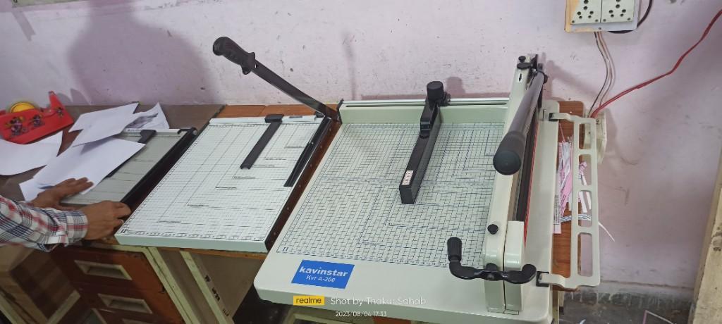 A3+ Manual Paper Cutter Machine Dealers in Rajasthan in Shāhdara - Image 4