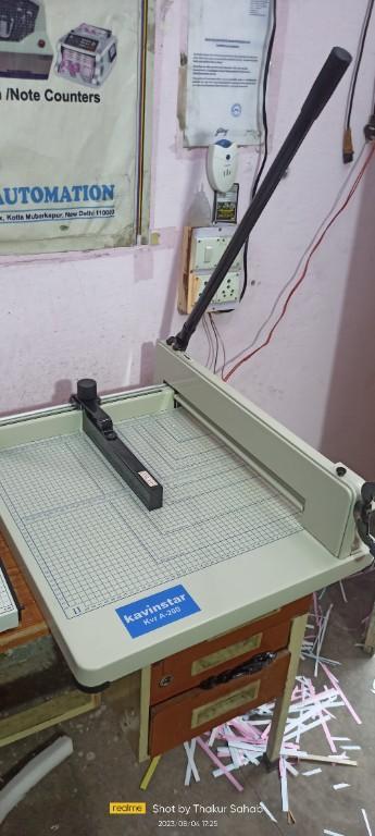 A3+ Manual Paper Cutter Machine Dealers in Rajasthan in Shāhdara - Image 6