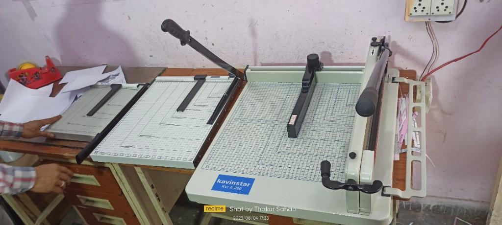 A3+ Manual Paper Cutter Machine Dealers in Rajasthan in Shāhdara - Image 9