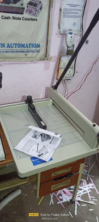 A3+ Manual Paper Cutter Machine Dealers in Rajasthan in Shāhdara - Image 12