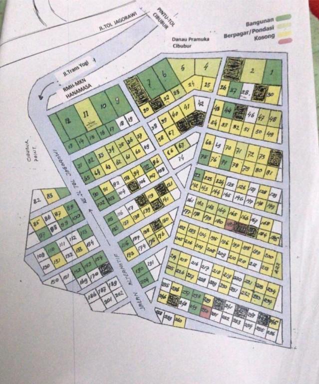 Dijual tanah 200m di Jln Alternatif Cibubur Depok in Depok - Image 2