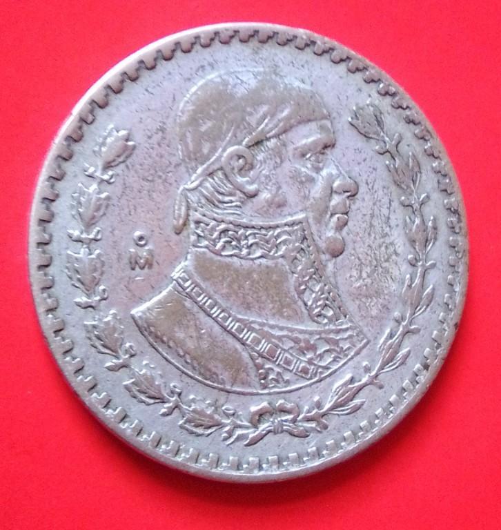 1961 MO SILVER PLATA ESTADOS UNIDOS MEXICANOS MONEDA en Guatemala - Imagen 5