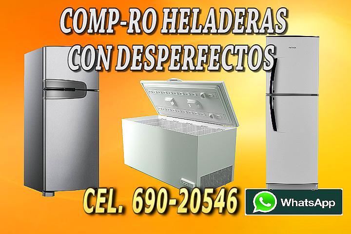 HELADERAS CON DESPERFECTOS COMPRO A DOMICILIO CEL 69020546 en Bolivia - Imagen 2