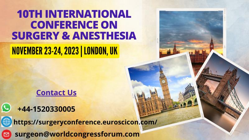 10th International Conference on Surgery & Anesthesia in Brixton - Image 1