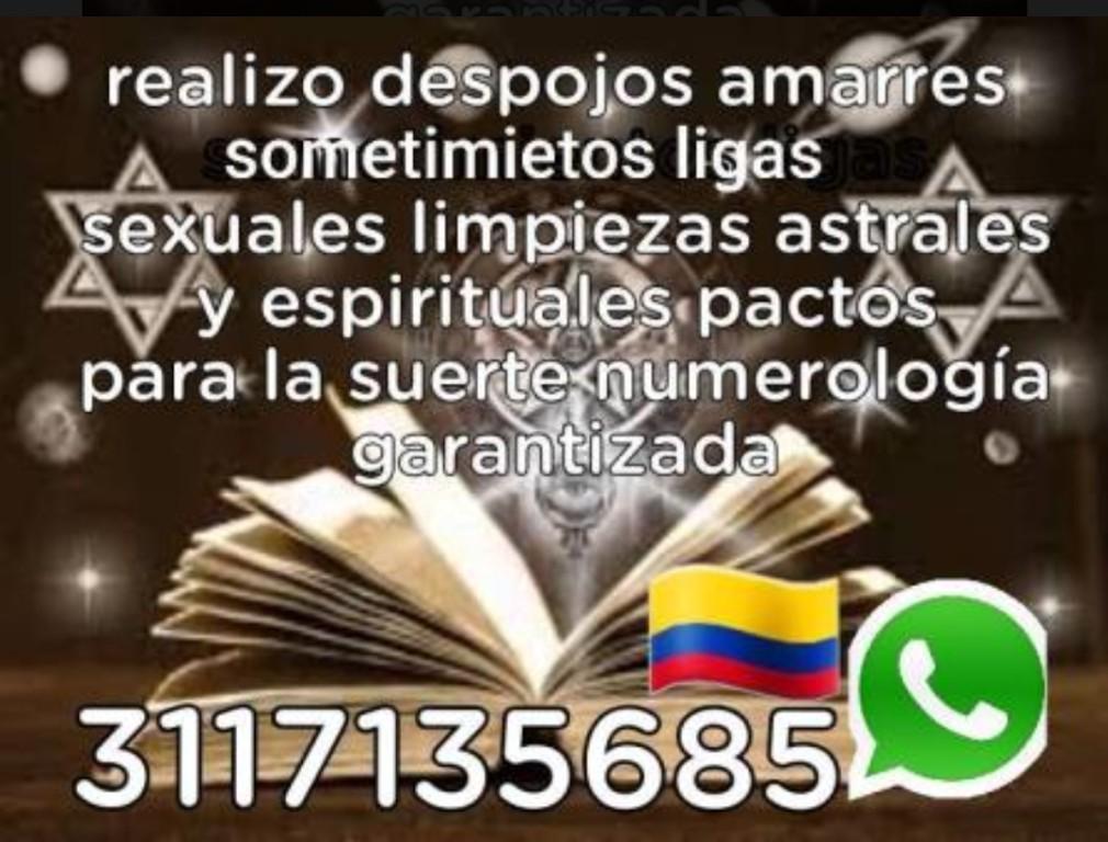 AMARRES Y PACTOS VIDENTE SALOMÓN HECHIZOS RITUALES DE AMOR en Colombia - Imagen 2