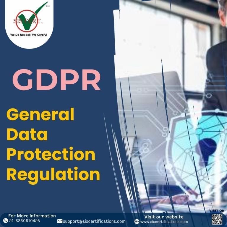 GDPR Certification | GDPR - General Data Protection Regulation in Pittsburgh - Image 1