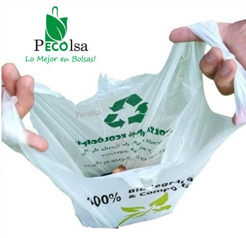 BOLSAS T-SHIRT COMPOSTABLES en Lima - Imagen 1