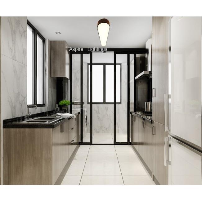 LED Rectangle Ceiling Light 4 Tones Remote Control in Singapore - Image 3