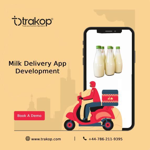 Milk Delivery App Development - Trakop in Stepney - Image 1