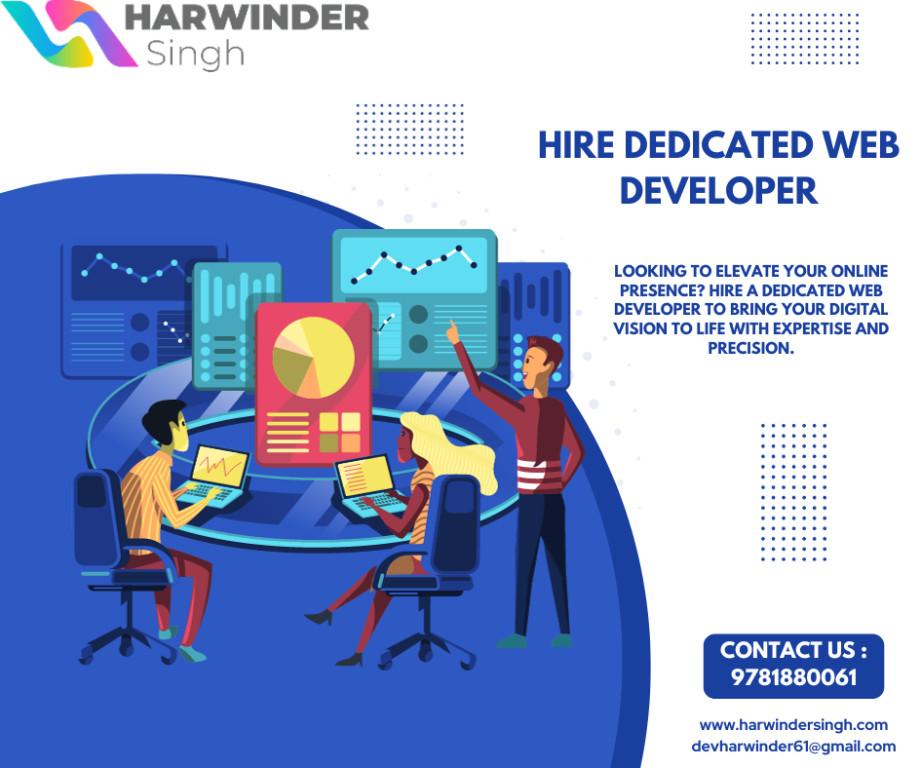 Hire Dedicated Web Developer in Zerakpur - Image 1