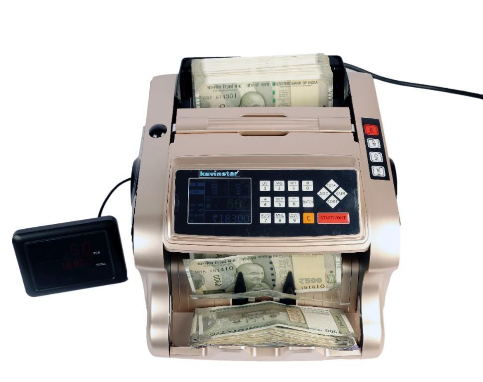 Kavinstar BR-560 Mix Note Counting Machine With Fake Detection in India - Image 5