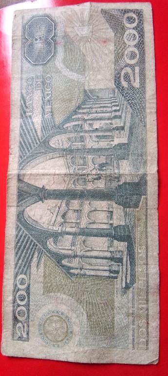 DOS MIL PESOS MEXICO BILLETE en Mixco - Imagen 3