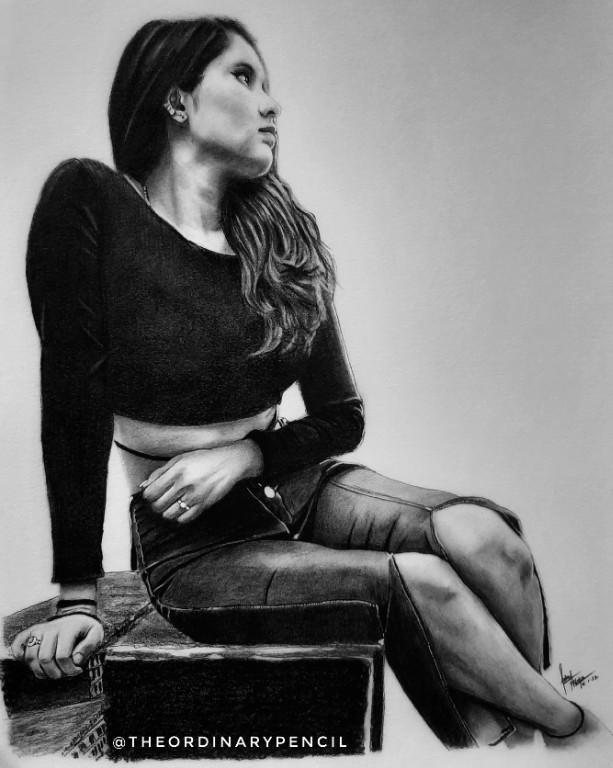 Personalized Pencil Portraits in Udaipur - Image 1
