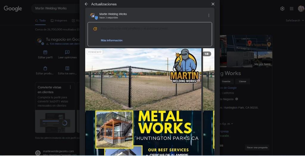 WELDING IRON WORKS RESIDENCIAL COMERCIAL INDUSTRIAL ESTIMADO en Florence-Graham - Imagen 2