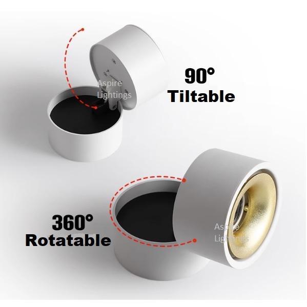 LED Lightings Rotatable New Series 3 Tones in Singapore - Image 3