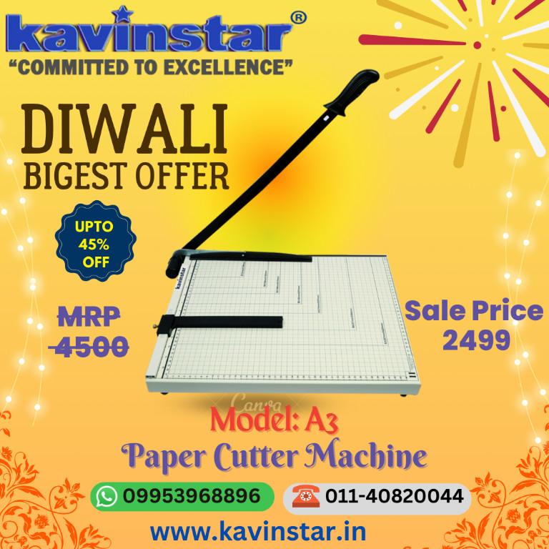 Kavinstar KVR A3 Paper Cutter Machine in Jangpura - Image 1