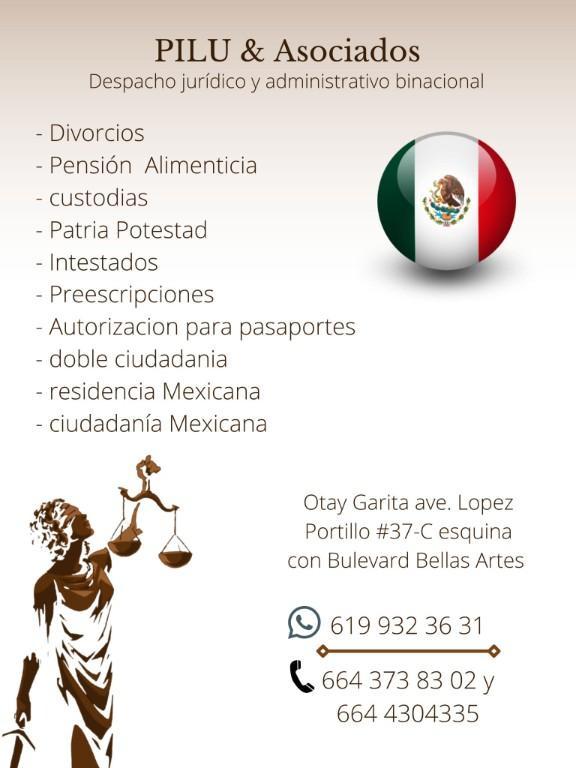 ABOGADOS EXPERTOS EN PATRIAS POTESTAD, DIVORCIOS, en Tijuana - Imagen 1