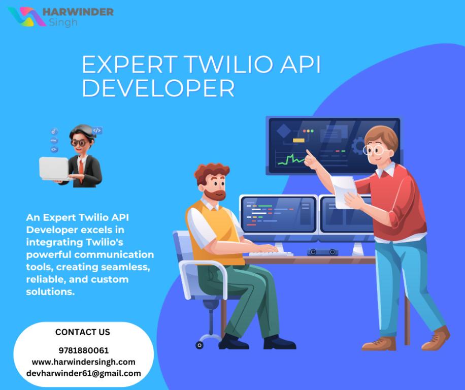 Expert Twilio API Developer in Zerakpur - Image 1