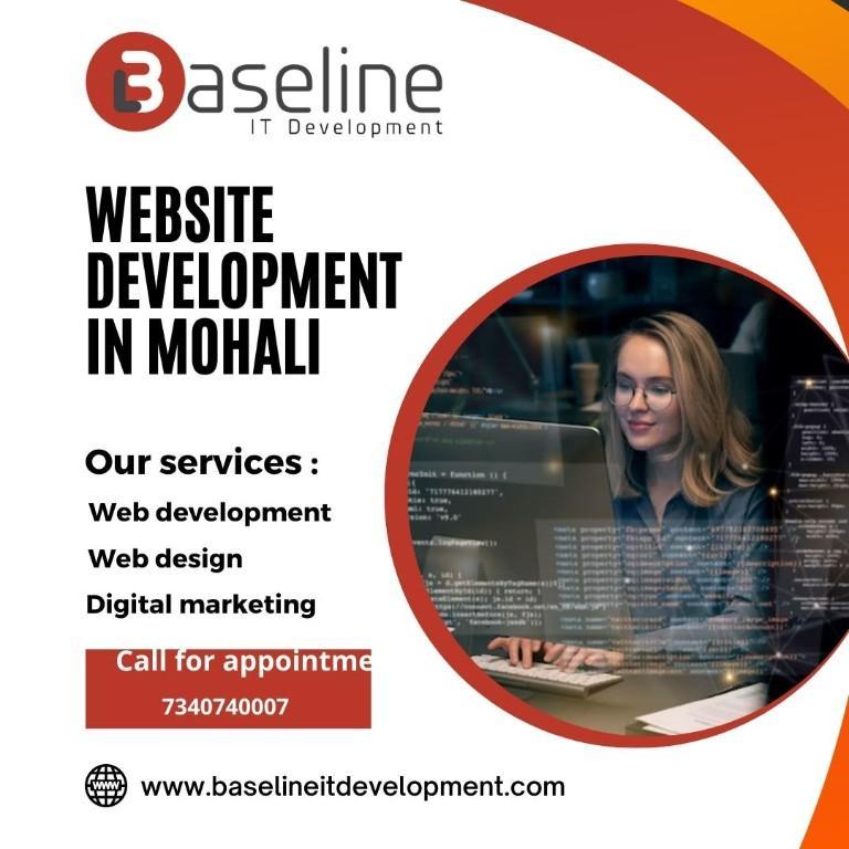Website Development Company in India | Baseline IT Development in Chandigarh - Image 1