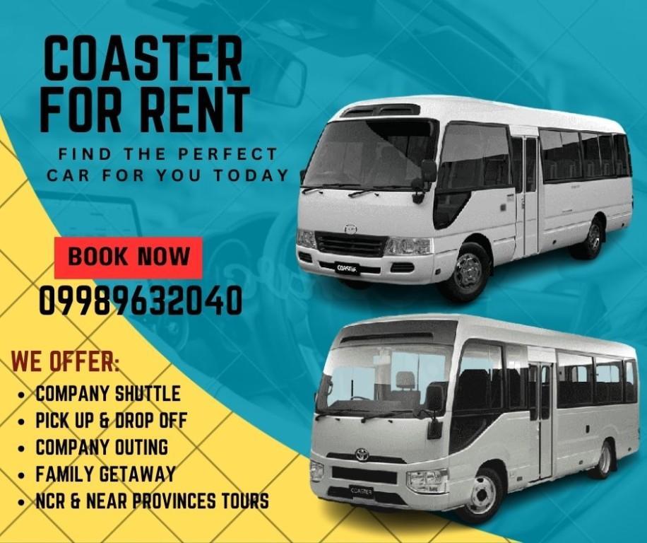 COASTER FOR RENT AT LOWEST PRICE! 09989632040 in Upper Bicutan - Image 5