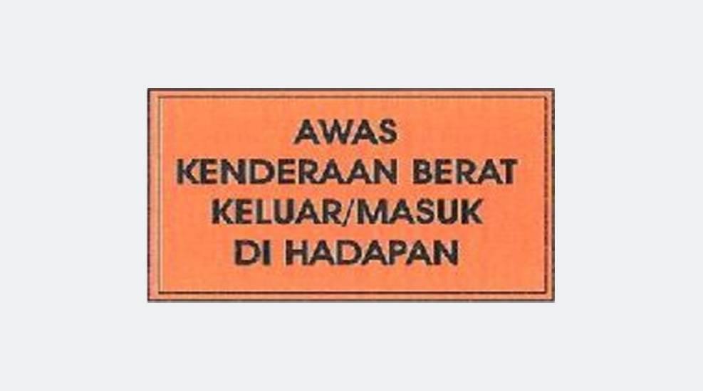 JKR ROAD SIGNBOARD (REAM) FOR RENTAL - SEWA in Nilai - Image 5