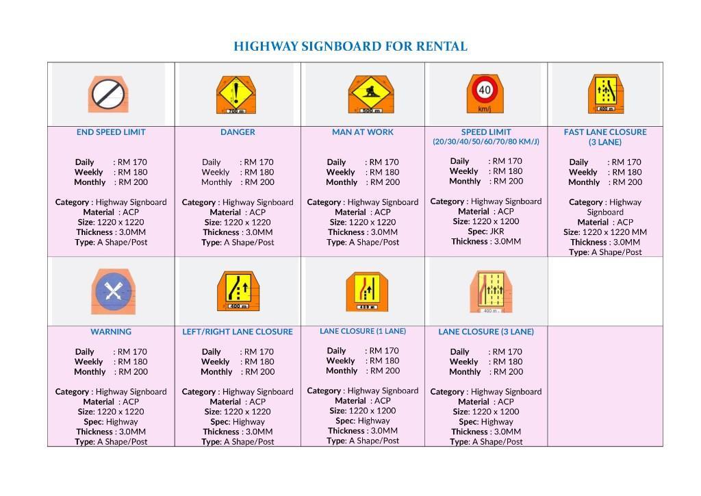 ROAD SOLAR PRODUCTS FOR RENTAL & SALE in Putrajaya - Image 4