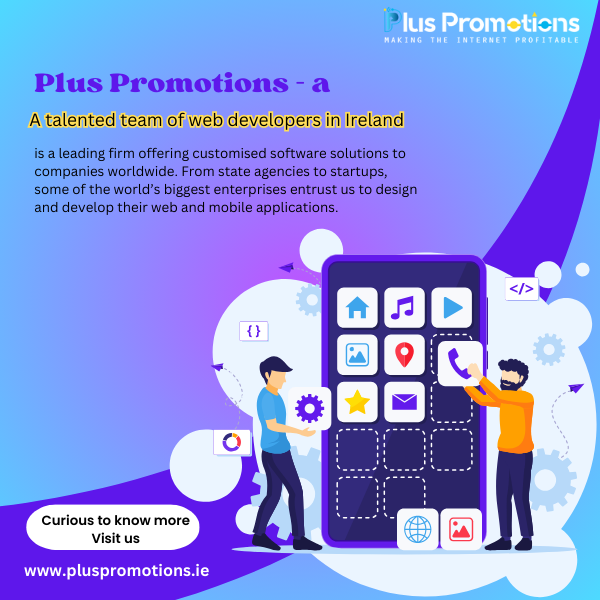 Plus Promotions A talented team of web developers in Ireland! in Cill Airne - Image 1