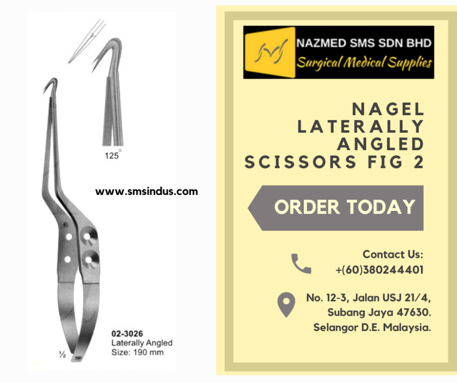 Unlock Precision with Castroviejo Corneal Scissors! in Shah Alam - Image 12