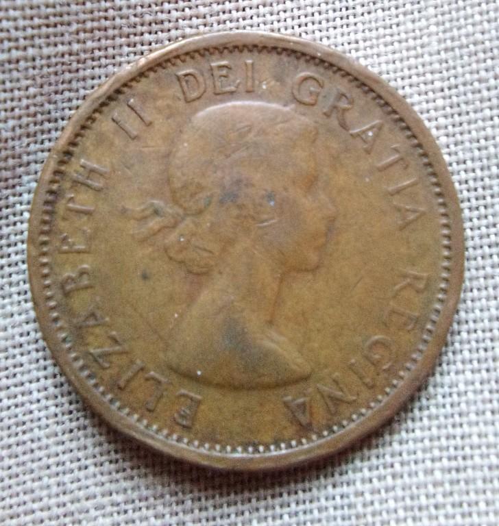 1964 CANADA ELIZABETH II MONEDA en Ciudad de Guatemala - Imagen 3
