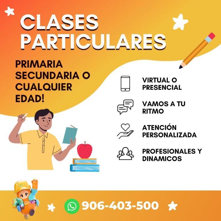 CLASES PARTICULARES VIRTUAL / DOMICILIO en Matucana - Imagen 1