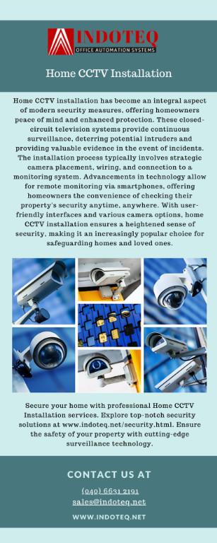 Home CCTV Installation in Hyderabad - Image 1