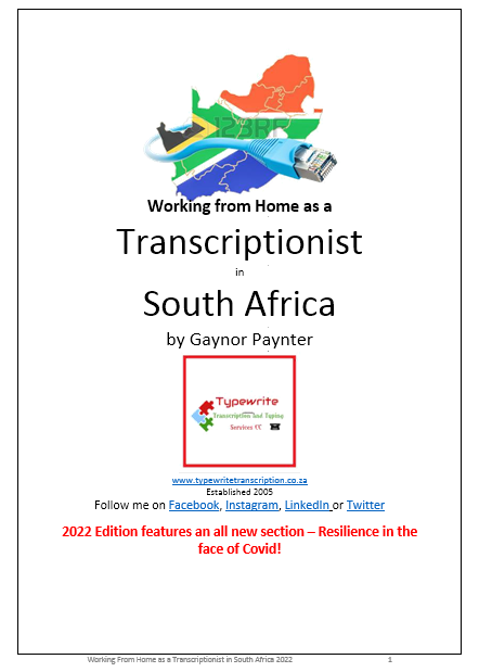 Typewrite Transcription, Copy-Editing and Secretarial Services in Randburg - Image 4