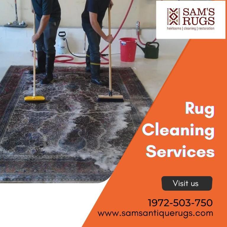 high Qualityu Rug Cleaning Services by Sam's Oriental Rugs. in Palāni - Image 1