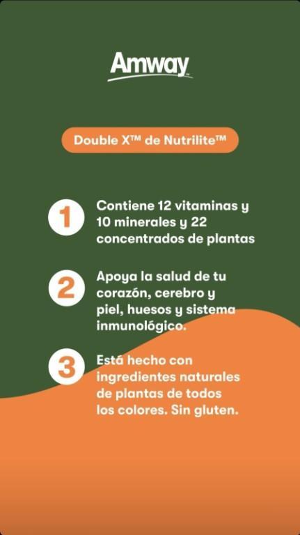 DOUBLE X NUTRILITE (AMWAY) en Culiacán - Imagen 4