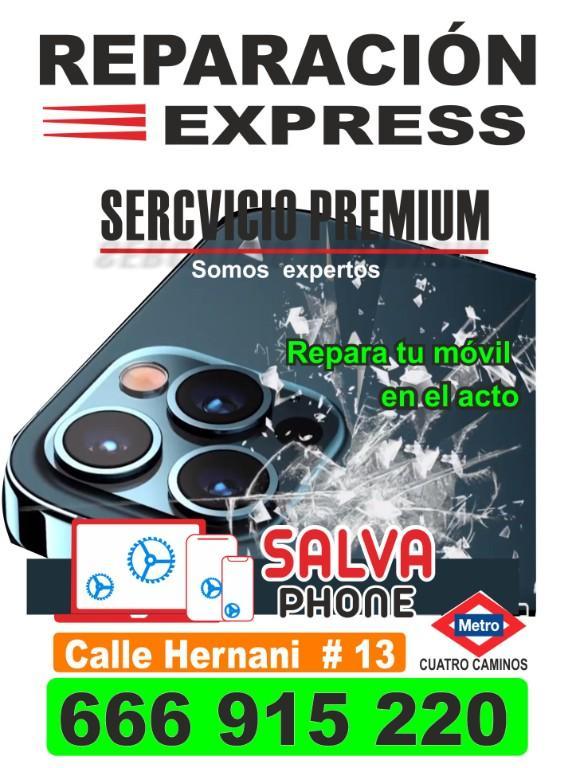 CRISTAL IPHONE ROTO -SALVA PHONE en Madrid - Imagen 1
