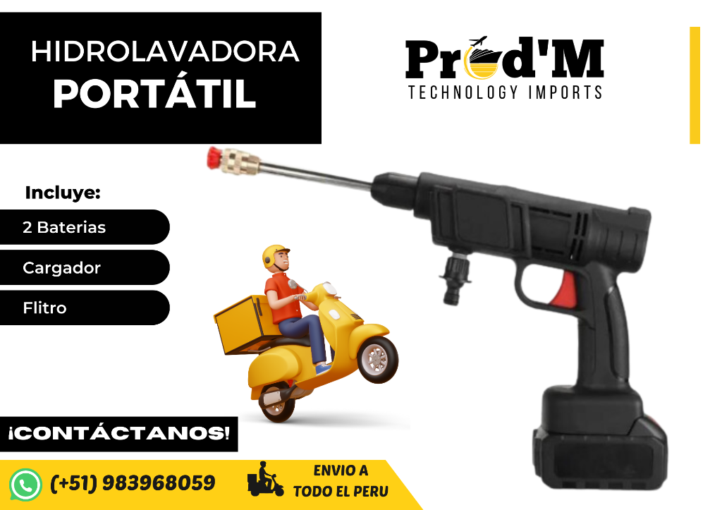 HIDROLAVADORA PARA CARROS || PROD'M en Lima - Imagen 1