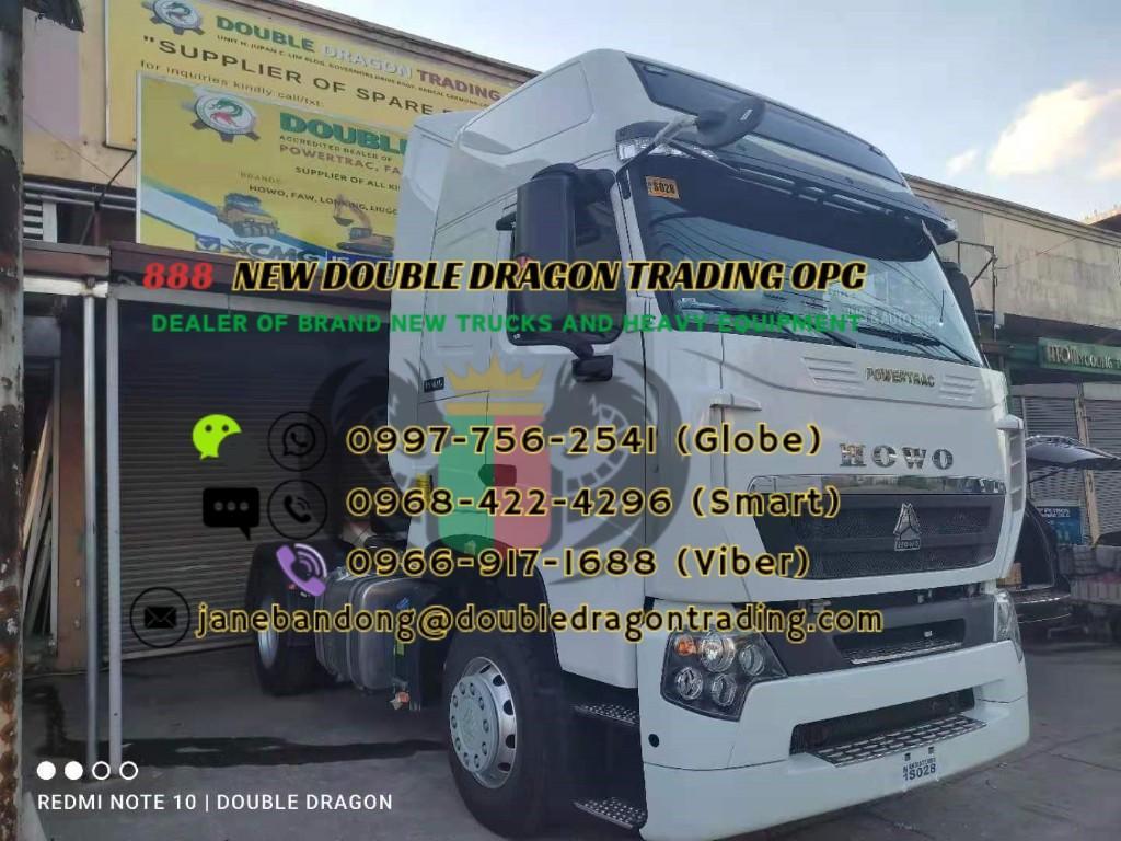 HOWO A7 4X2 TRACTOR HEAD HIGH ROOF, 380HP in Santo Niño - Image 2