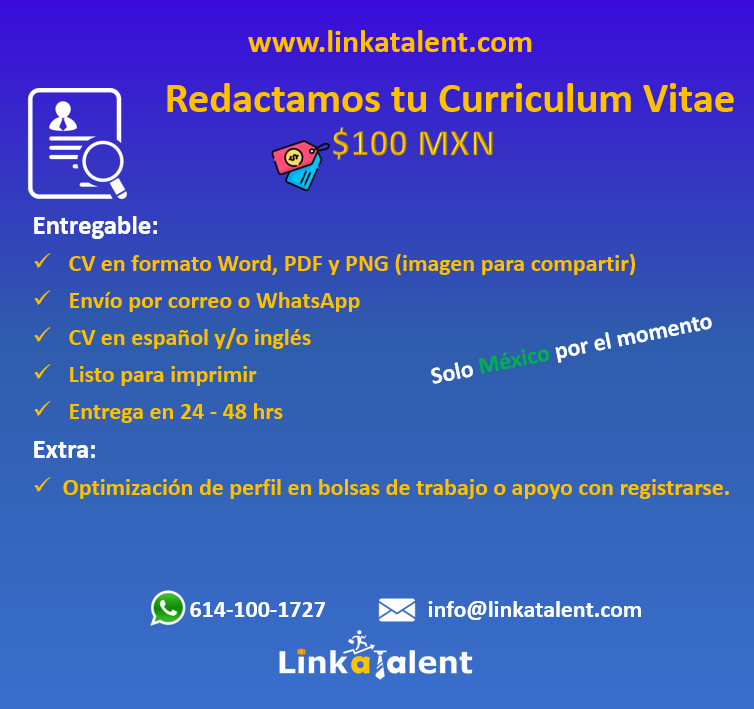 Redacción de Curriculum Vitae en Chihuahua - Imagen 2